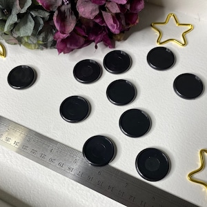 1” Black Plastic Discbound Discs | Binding Discs for Discbound Planners and Notebooks | Happy Planner | Circa | TUL
