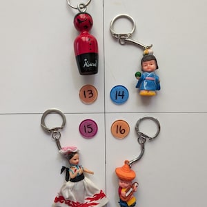 AROUND THE WORLD Part#1 Keychain Galore, Vintage 70's to 90's, London ...