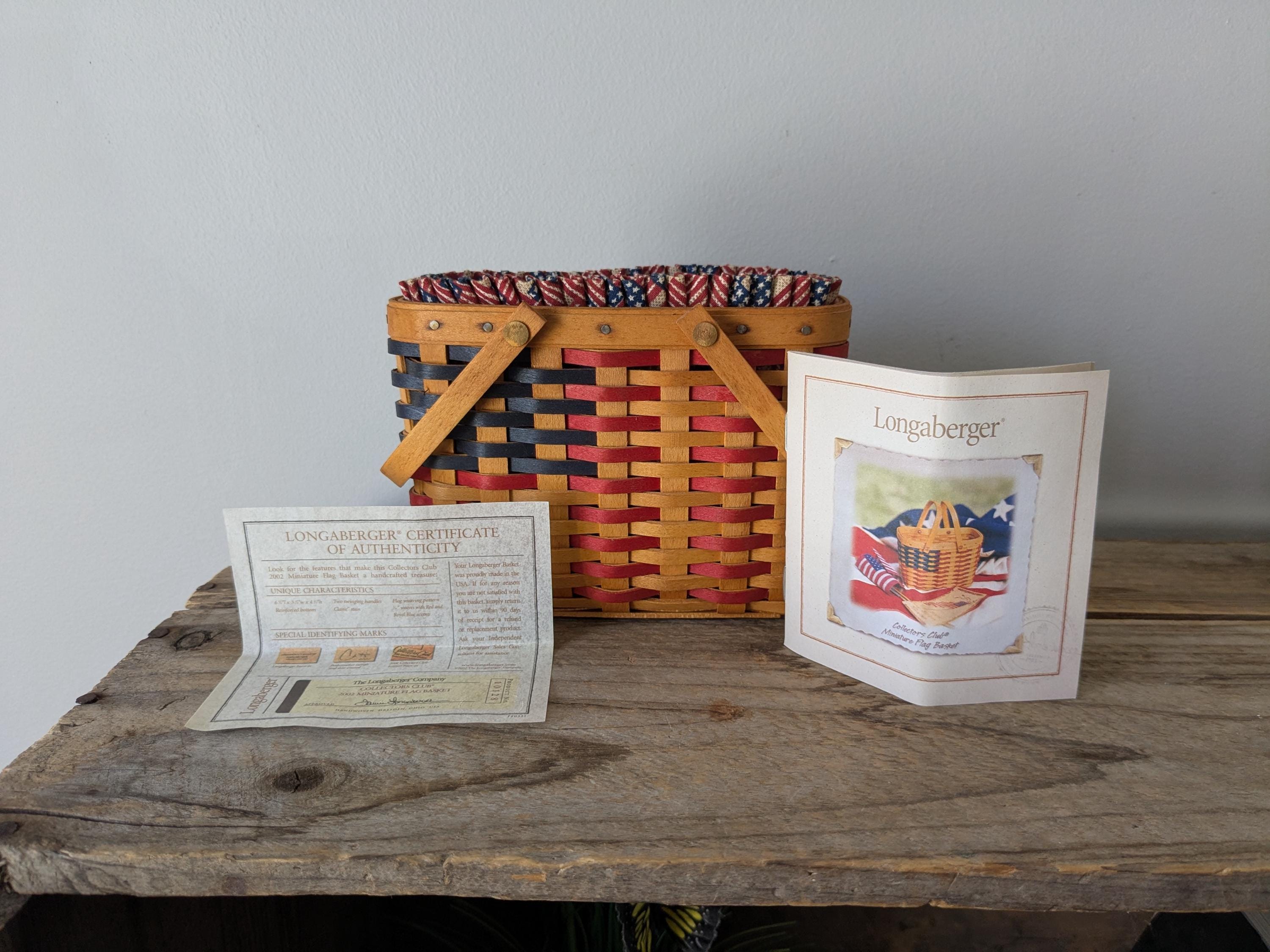 Longaberger Basket - Etsy Canada
