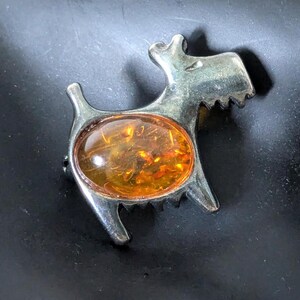 Scottie Dog Cufflinks in Sterling Silver - Scottish Terrier Cufflinks - Antique Jewelry Mall