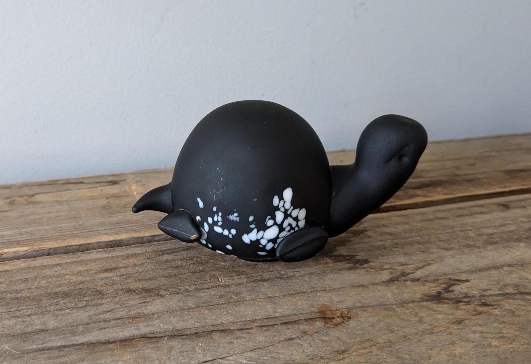 Archimede Seguso Black White - Etsy