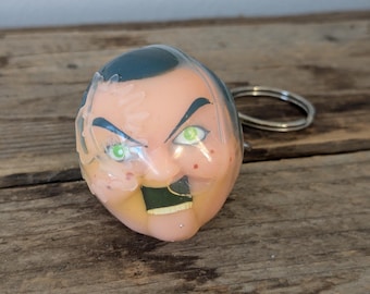 1996 - Raro portachiavi GURGLIN Goosebumps Slappy the Dummy - morbido