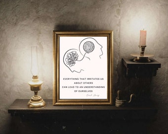 Mental Health Art Print | Therapy Office Decor (Digital Download)