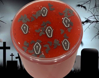 VAMPIRE BLOOD-scented slime-clear slime