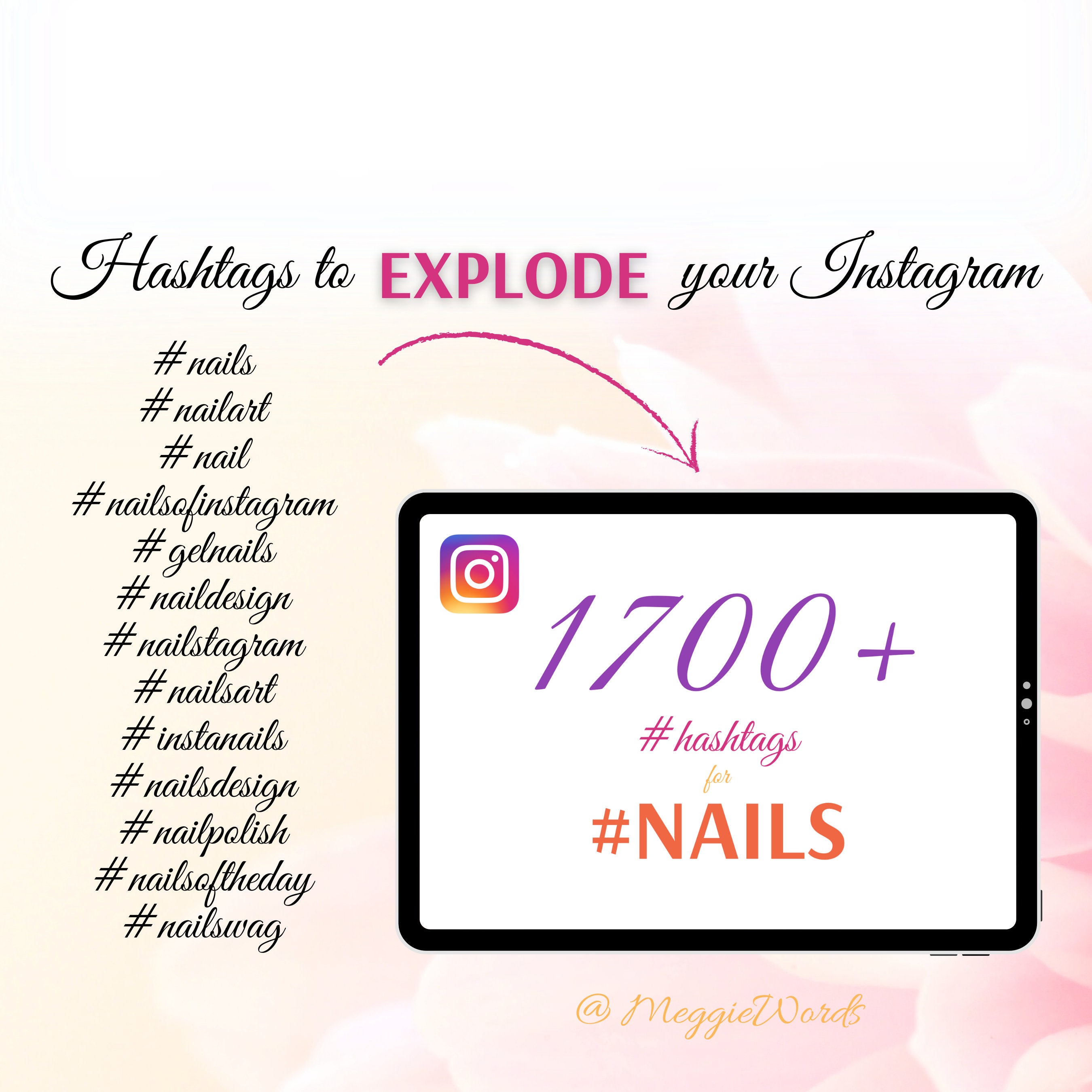 Leveraging Hashtags and Location Tags to Increase Nail Art Visibility