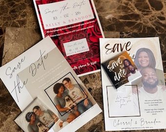 Custom Photo Save the Date Magnets: 2x2 Square Keepsakes