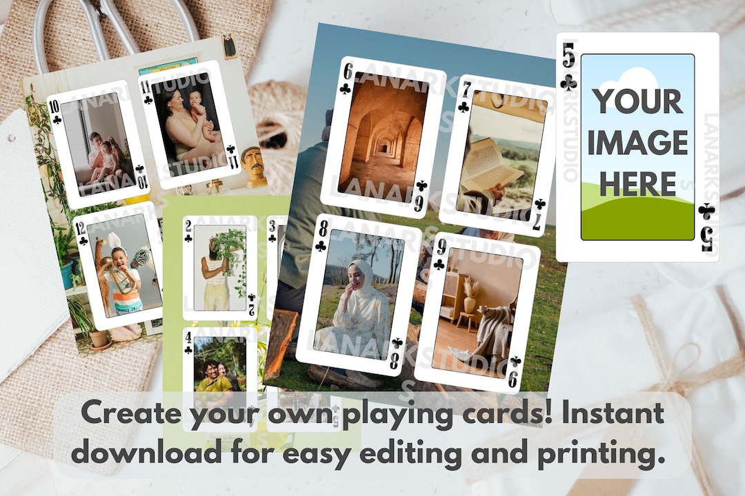 Image 9 for Custom Playing Card Template