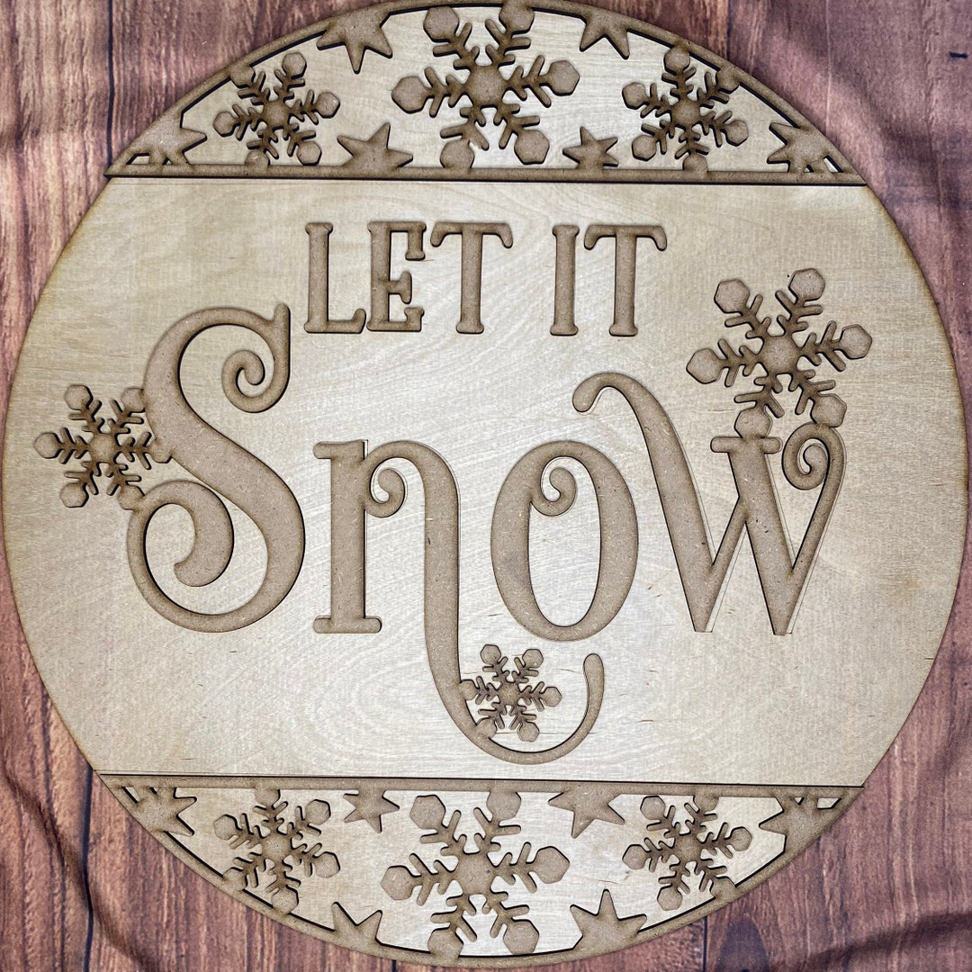 Door Hanger Wood Cut Out Blank Diy Craft Unfinished Etsy