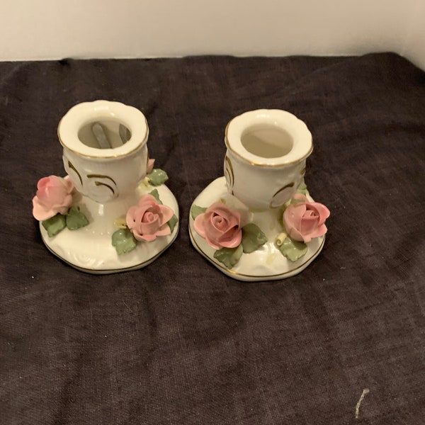 Dresden Candle Holder Etsy