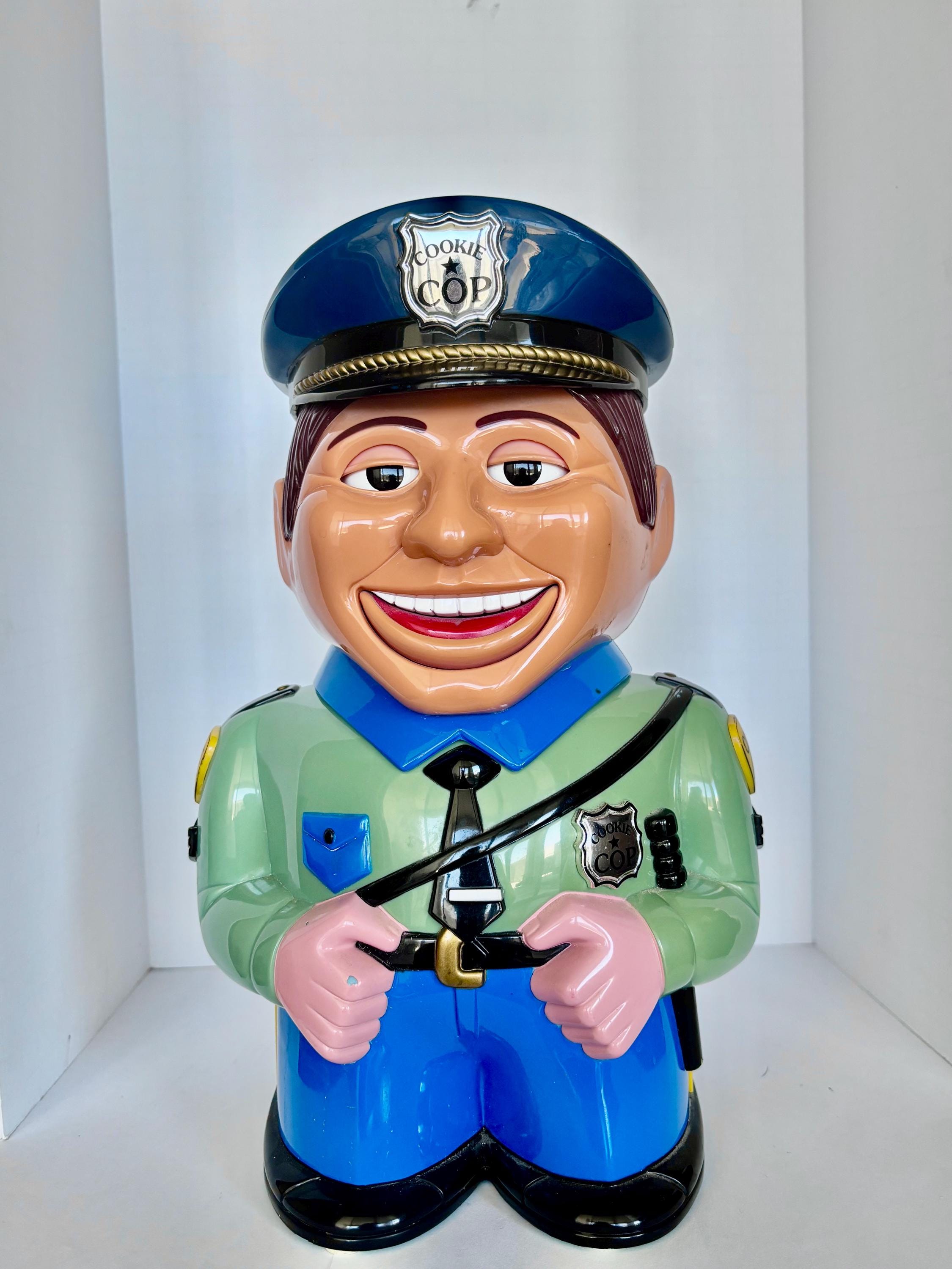 Talking Policeman Cookie Jar: Retro Kitchen Decor - Etsy