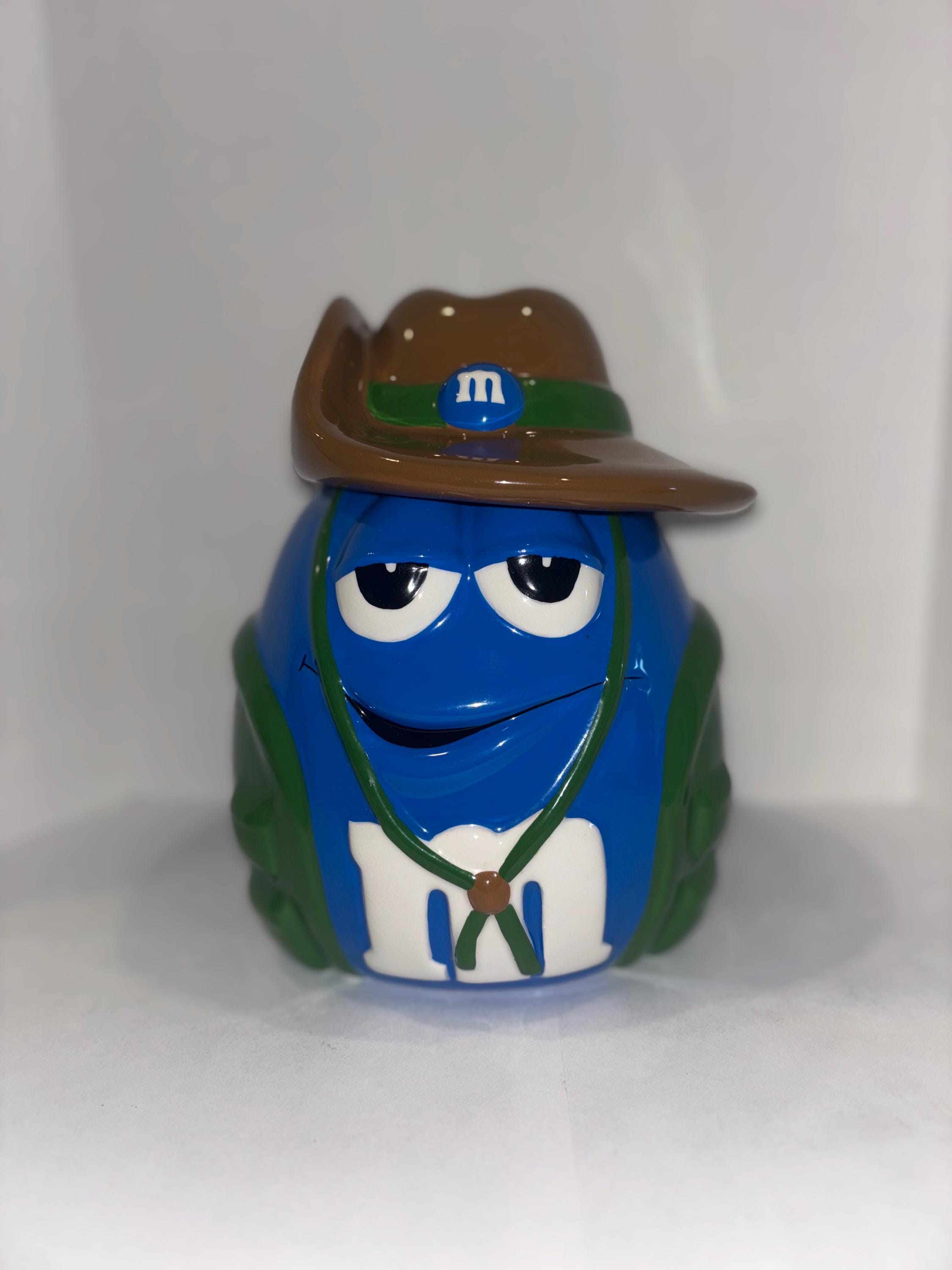 Blue M&m Cookie Jar - Etsy