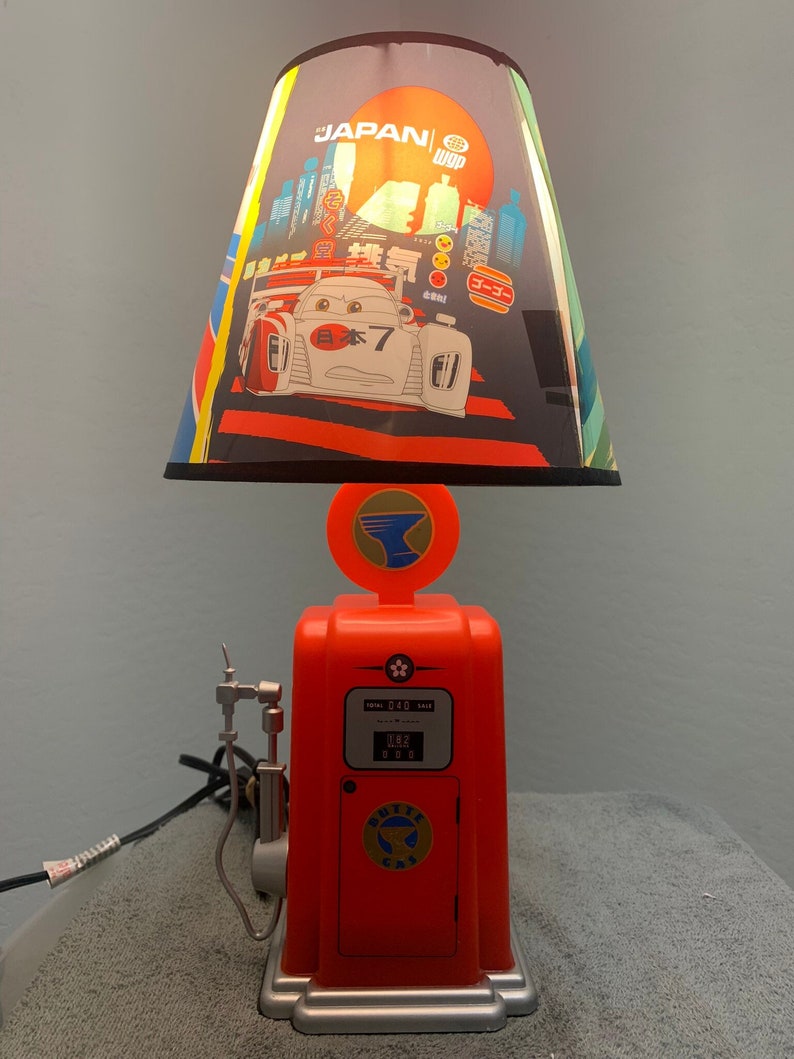 Disney Cars Bedside Lamp Etsy
