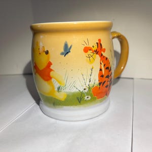 Winnie the Pooh Watercolor Collection Disney Store Coffee Mug