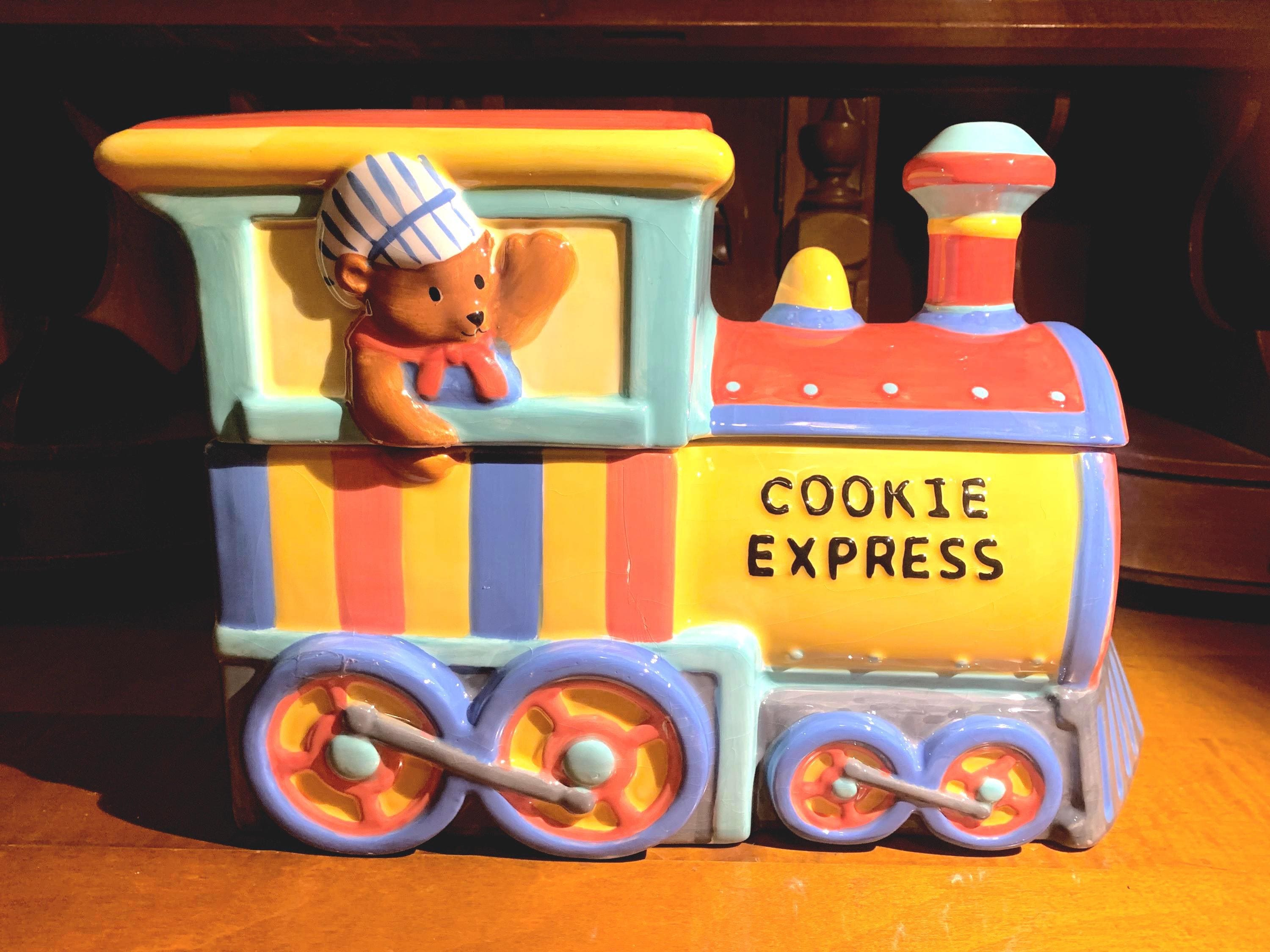 Train Cookie Jar - Etsy