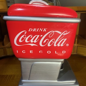 Vintage Coca-Cola Cookie Jar: 2003 Gibson Ceramic Cooler