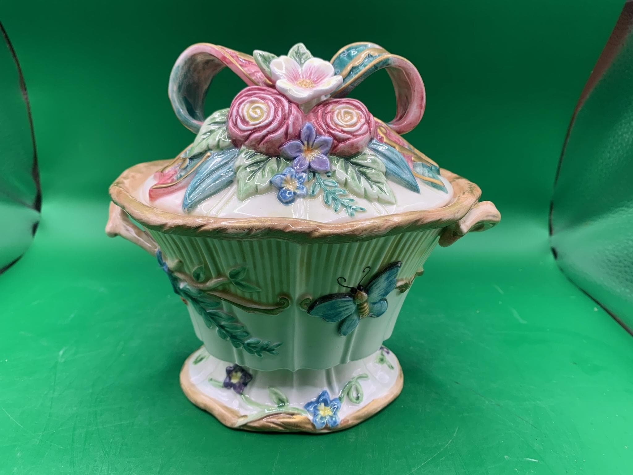 Fitz and Floyd Trinket Boxes - Etsy