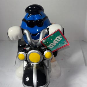 M&M's Motorcycle Candy Dish Ceramic Galerie 2003