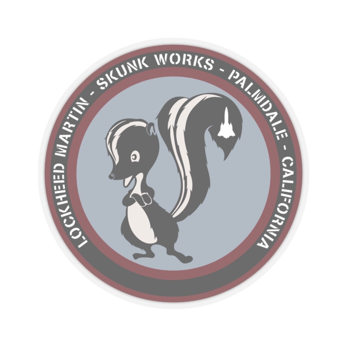 Lockheed Martin Skunk Works Kiss-cut Stickers - Etsy UK