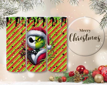 Christmas Tumbler Cartoon Friends Red Green, Christmas Gift Cup, Christmas Nightmare Gift, Grinch Holiday Cup, Travel Drink Cup