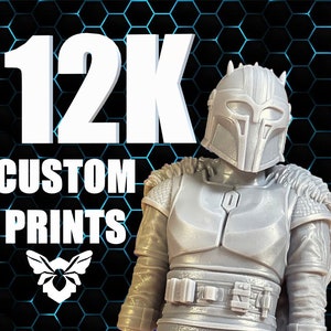 12K Custom 3D Resin Printing