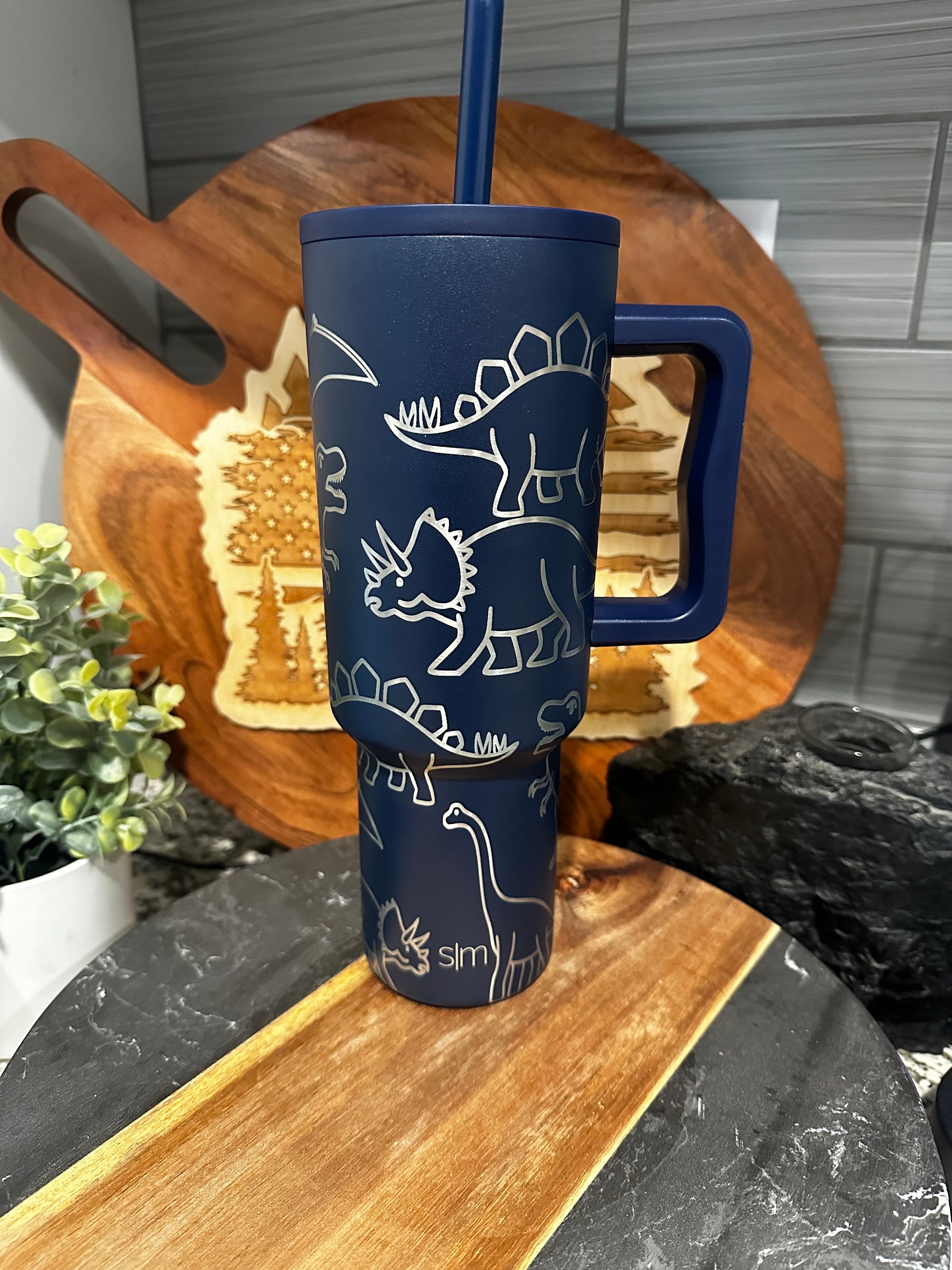 Engraved 40oz Simple Modern Trek Tumbler Cup -  Norway