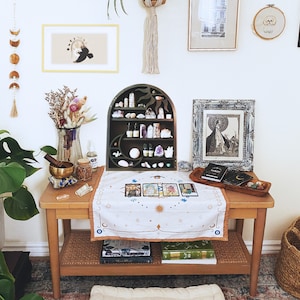 Evil Eye Tarot Cloth | Tarot Mat | Tarot Spread Cloth | Tarot Reading ...