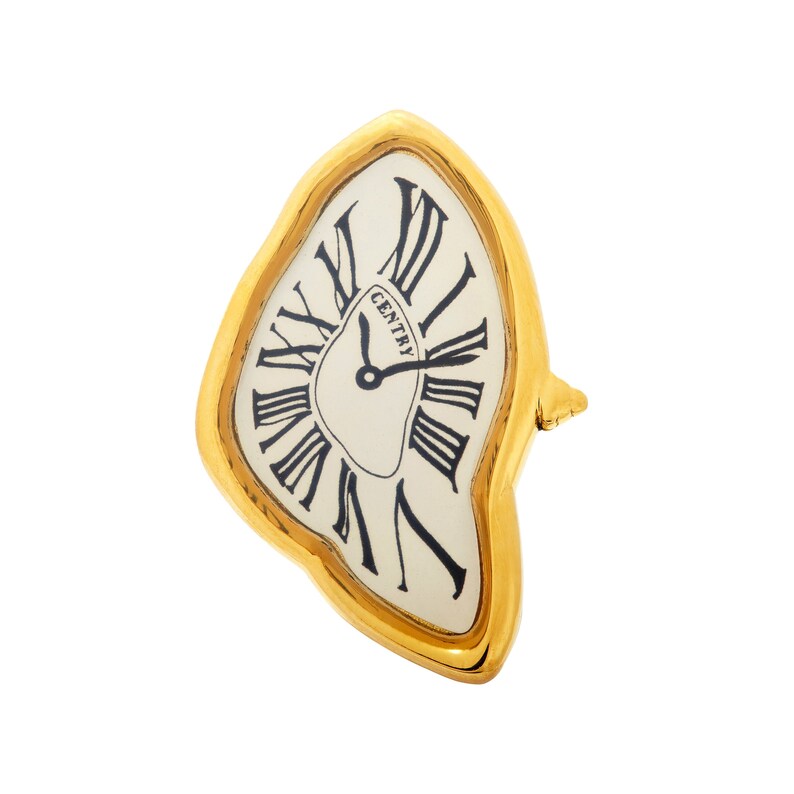 Cartier Crash Inspired Vintage Watch Ring Horology Gift - Etsy