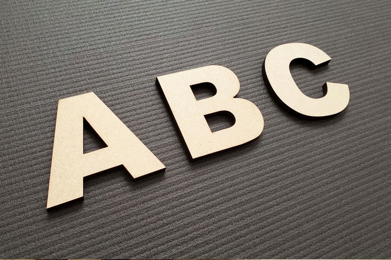 Unfinished Wood Letter, Unfinished Wood Numbers, Large Letters for