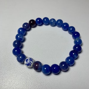 Lapis Lazuli Beaded Bracelet