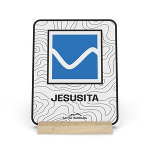 Santa Barbara Jesusita Blue Trail Plakette