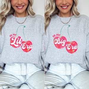 Retro Big Little Sorority Sweatshirt Preppy Sorority Reveal Shirt Aesthetic Big Little Shirts Sorority Gift