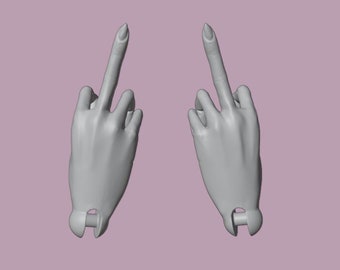 Digital BJD Hand *Bird* Thin