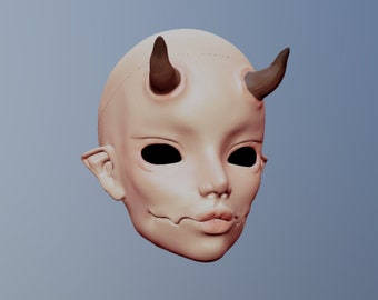 Digital BJD Head (Rin V2)