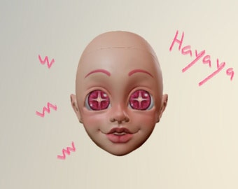 Digital BJD Head (Hayaya)