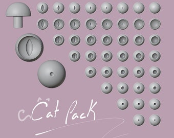 Digital BJD Eye Pack *Cat*