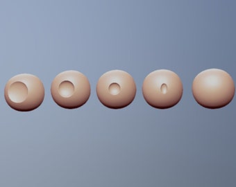 Basic Eye Pack for BJD (Shallow)