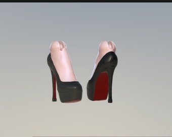 Digital BJD shoes *stilettos*