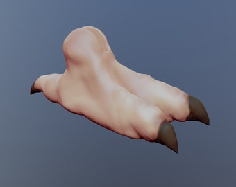 Digital BJD Monster foot (Rin)