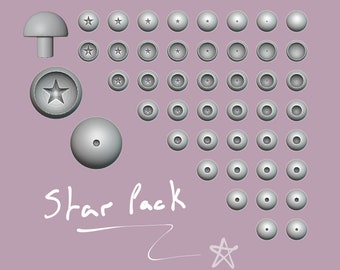 Digital BJD Eye Pack *Star*