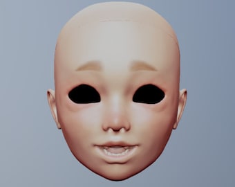 Digital BJD Head (Yuna V2)