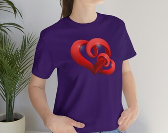★RAIVE★ Heart After Graphic Tshirts in Teal Blue VW4AE100A Raive-Heart After Graphic T-shirts in Teal Blue VW4AE100-A1