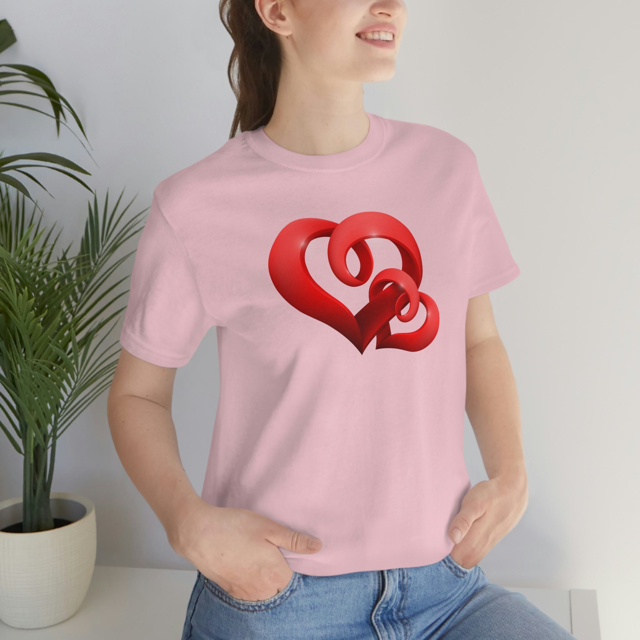 ★RAIVE★ Heart After Graphic Tshirts in Teal Blue VW4AE100A Designer fashion, Seoul-fully created | W Concept