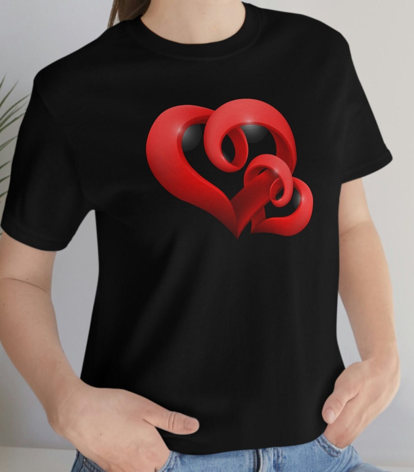 ★RAIVE★ Heart After Graphic Tshirts in Teal Blue VW4AE100A Heart After Graphic T-shirts in Teal Blue VW4AE100-A1 - 레이브