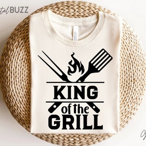 King Of The Grill SVG, Grillen SVG, Grill svg, Grill svg, Grill svg, Plotterdatei, Plotterdatei, Silhouette, Clipart, svg_SD