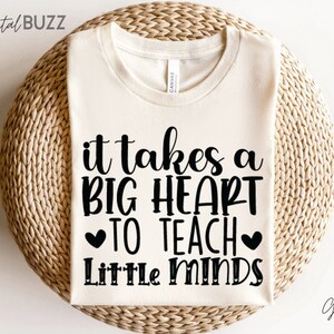 It Takes a Big Heart To Teach Little Minds, Teacher Svg, School Svg, Coffee teach repeat svg, Book worm svg, Teacher coffee svg_SD