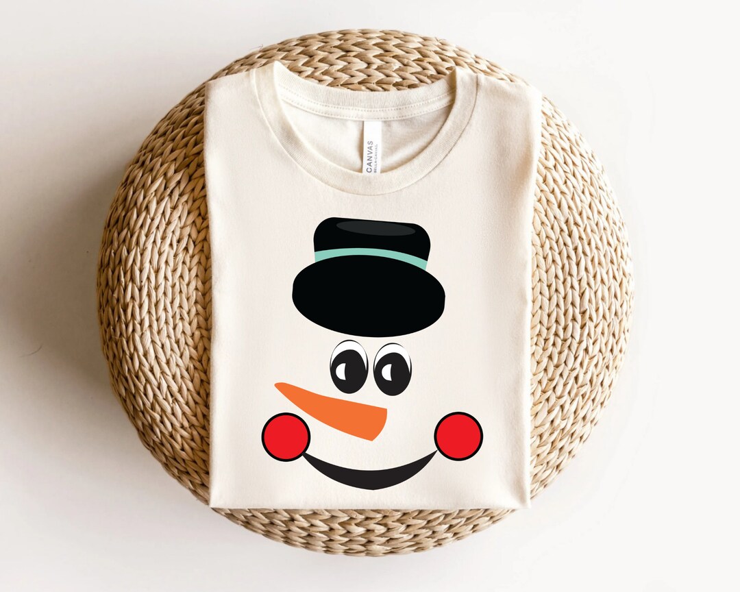 Snowman Face SVG, Christmas Snowman SVG, Snowman Svg, Funny Snowman Svg ...