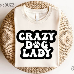 Crazy dog lady svg, Dog mama svg, Dog Bandana svg, Dog Lover svg, Dog Mama svg, Dog Quote svg, Funny Dog svg, Dog Shirt svg_SD