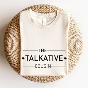 The talkative cousin svg, Cousin Crew svg, group shirts, family reunion, bff cousin, cousin squad, team cousins, Cousins SVG_SD