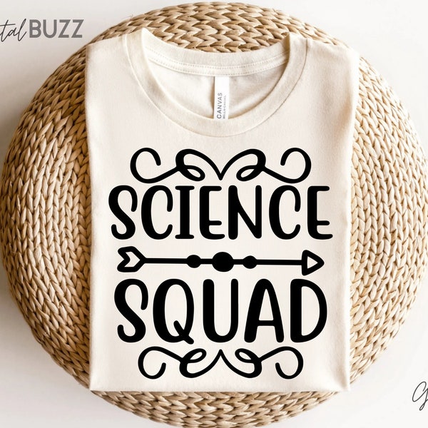 Science Squad svg, Science SVG, Chemistry SVG, Science Teacher SVG, Chemistry Teacher Svg, Science Png, Science Cut File_SD