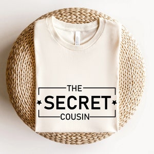 The secret cousin svg, Cousin Crew svg, group shirts, family reunion, bff cousin, cousin squad, team cousins, Cousins SVG_SD